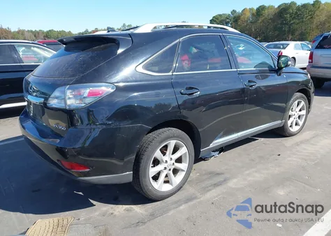2010 Lexus Rx 350 из США, поврежденный, VIN 2T2ZK1BA7AC030600